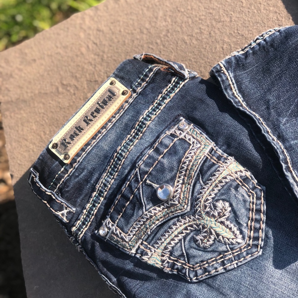 Size 30 Bootcut Rock Revival Jeans